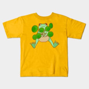 Frog Plant Therapy Kids T-Shirt